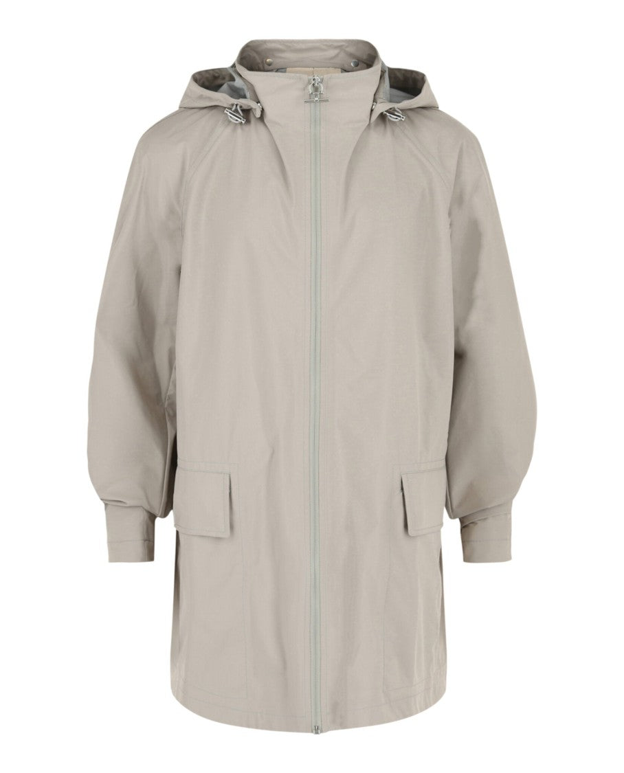 Ferragamo Hooded Gancini Rain Jacket