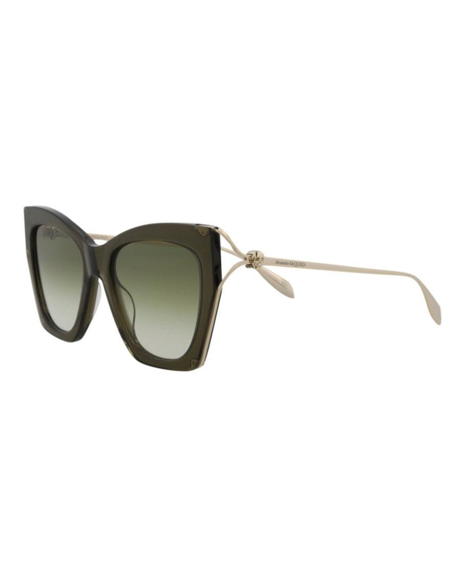 Alexander Mcqueen Cat Eye-Frame Acetate Sunglasses