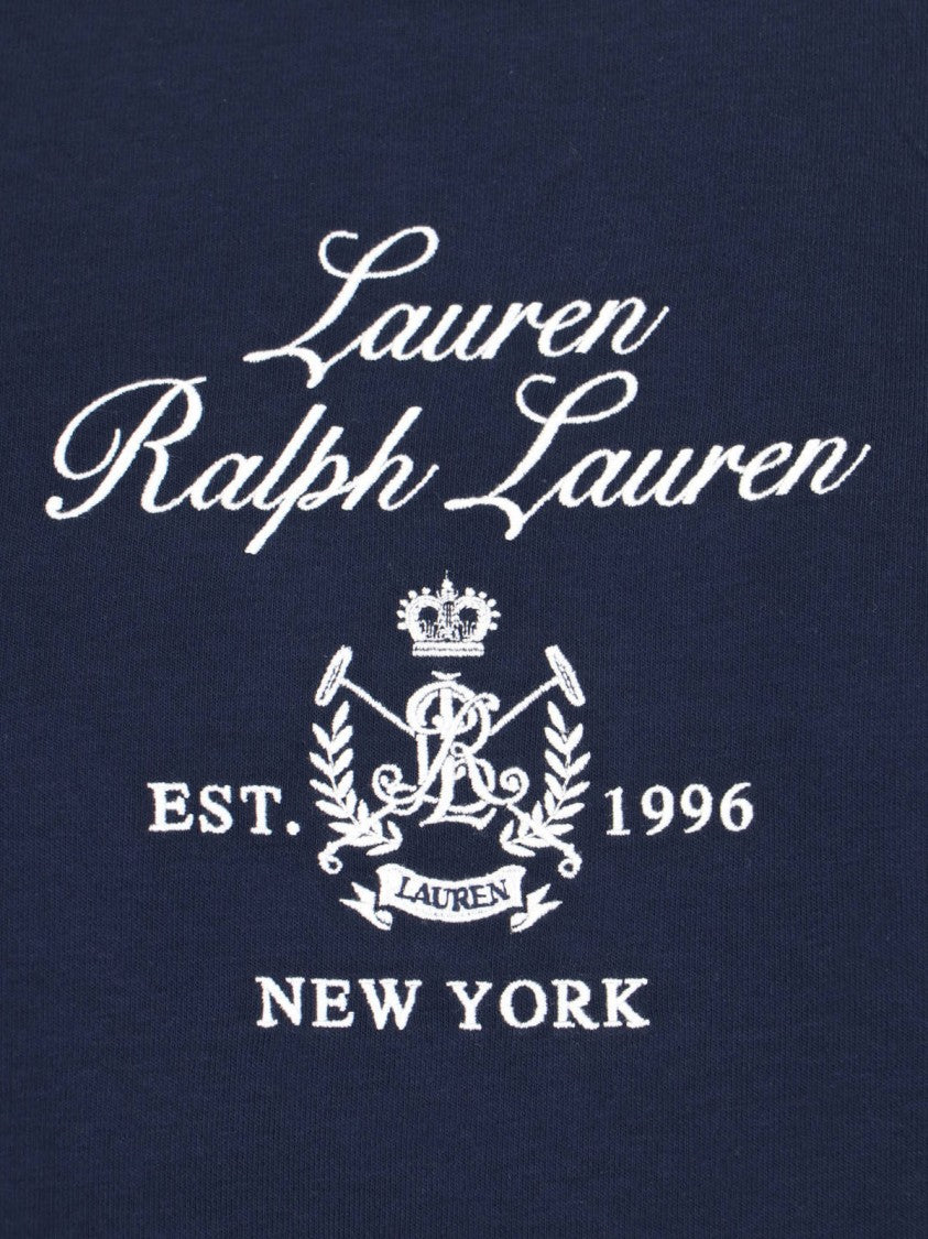 Polo Ralph Lauren Navy Blue Cotton Blend Sweatshirt