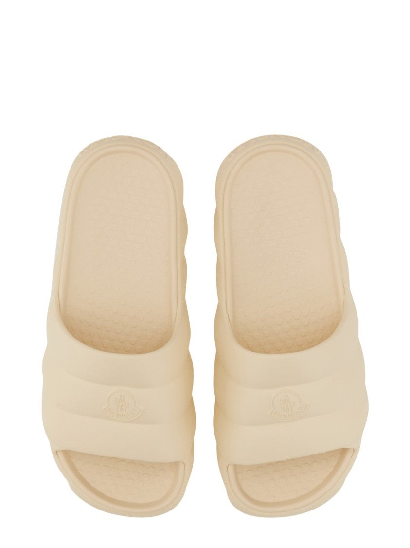 Moncler Minimalist Slide Sandal With Contoured Sole