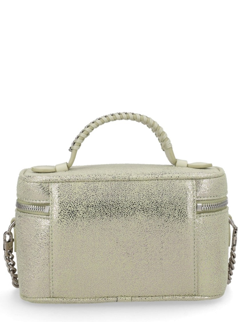 Stella Mccartney Vanity Falabella Metallic Top Bag
