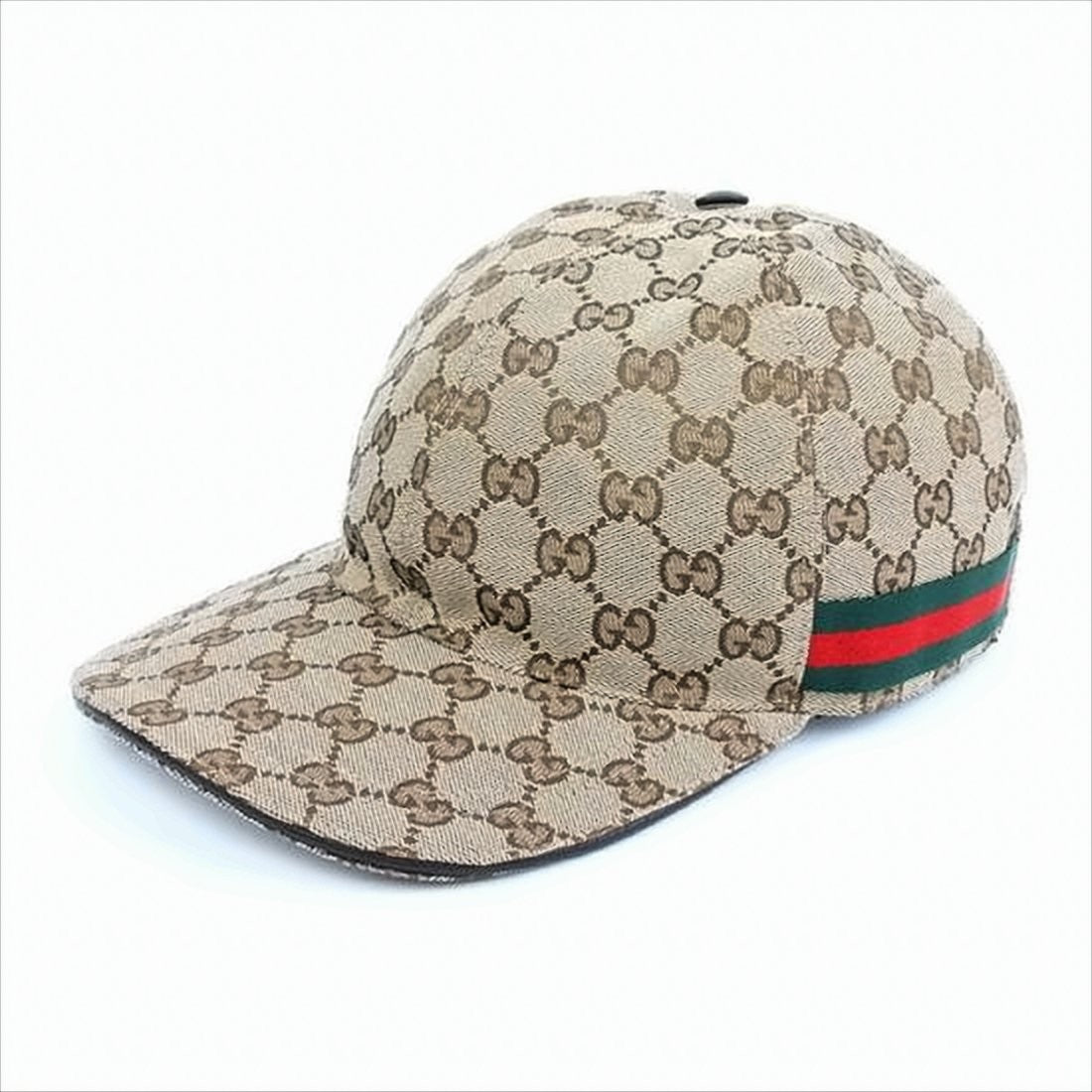 Gucci Structured Monogram Baseball Cap