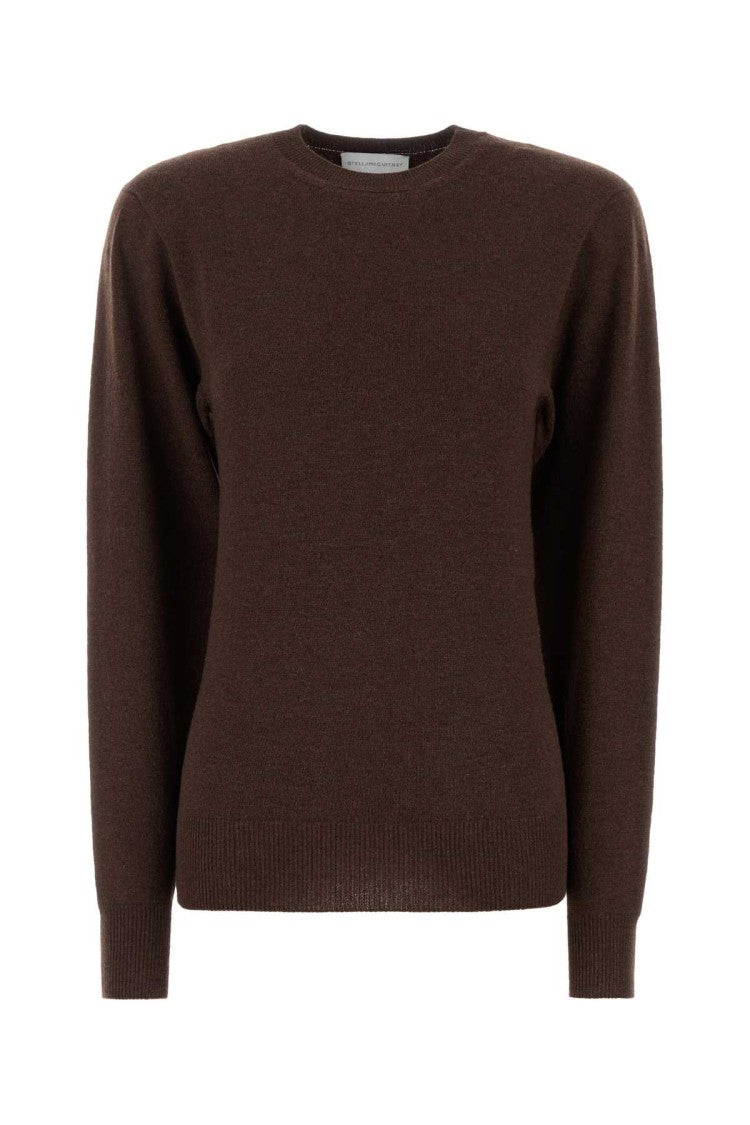 Stella Mccartney Brown Cashmere Blend Sweater