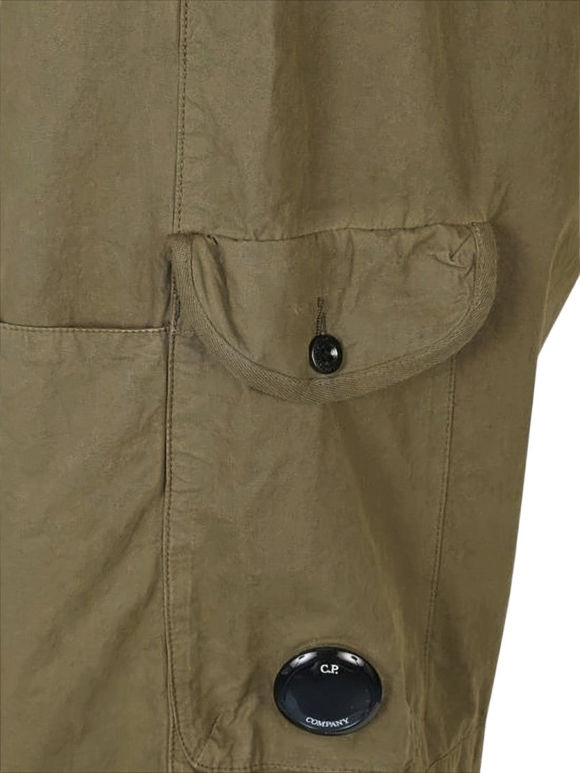 C.P. Company Relaxed Fit Straight Pants With Utilitarian Design