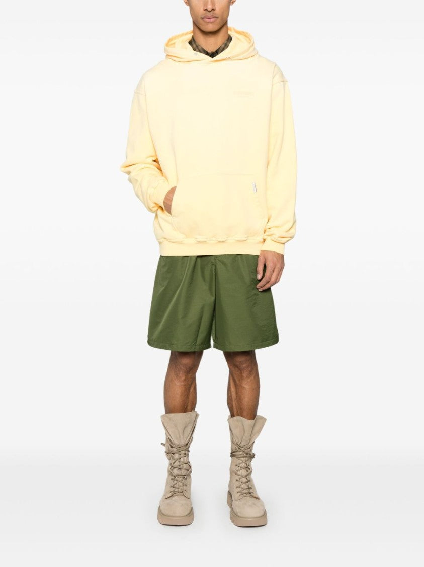Kenzo Olive Green Elasticated Waistband Shorts