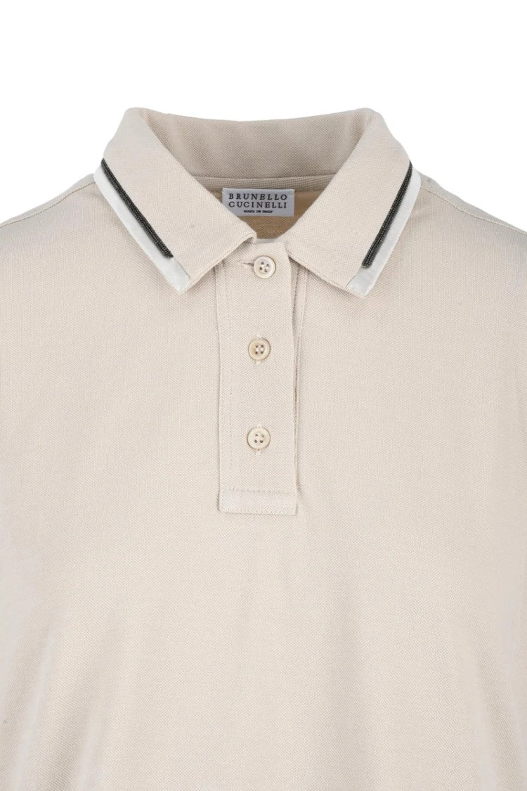 Brunello Cucinelli Polo Shirt - Beige
