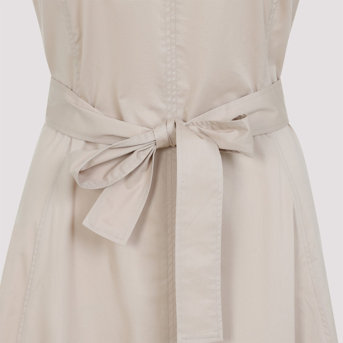 Peserico Beige Cotton Long Dress