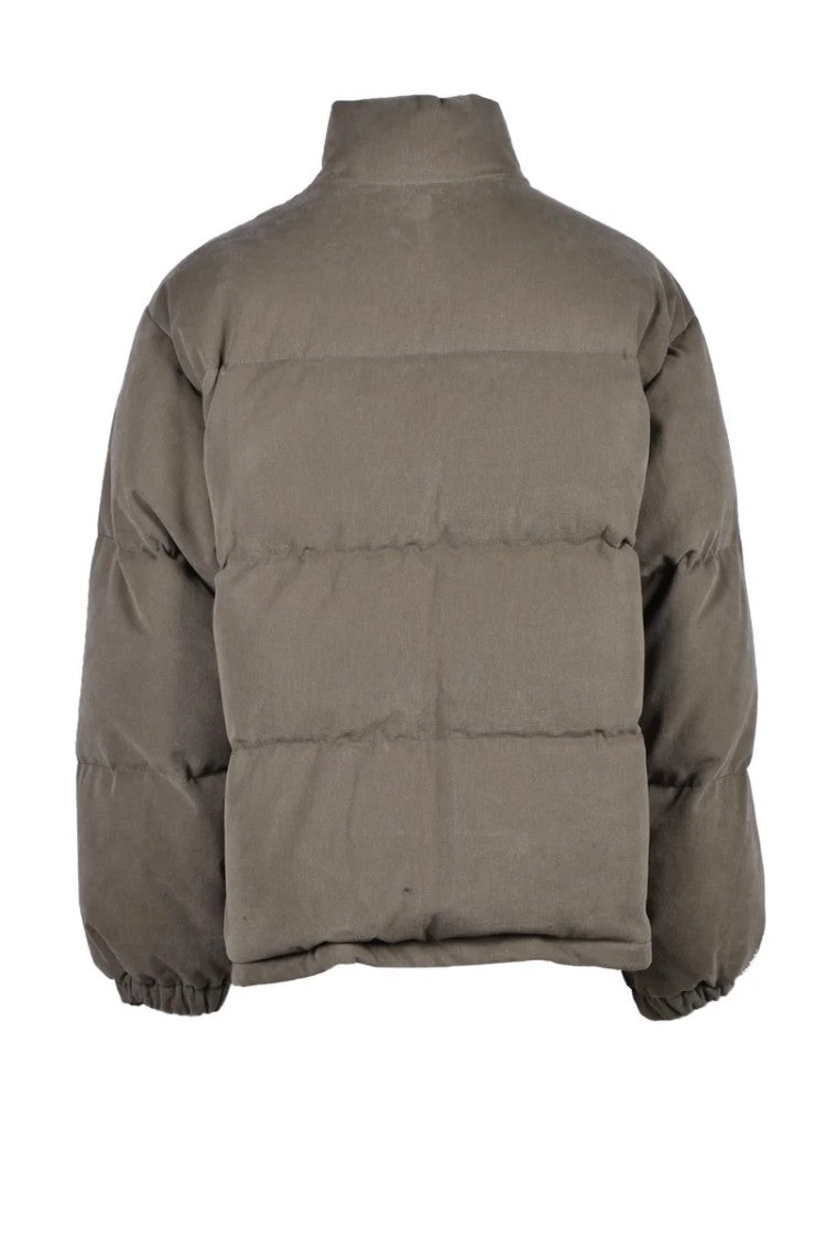 We11done Vintage Canvas Down Jacket - Khaki