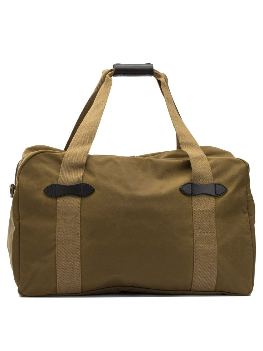 Filson Tin Cloth Travel Bag With Spacious Interior And Adjustable Strap