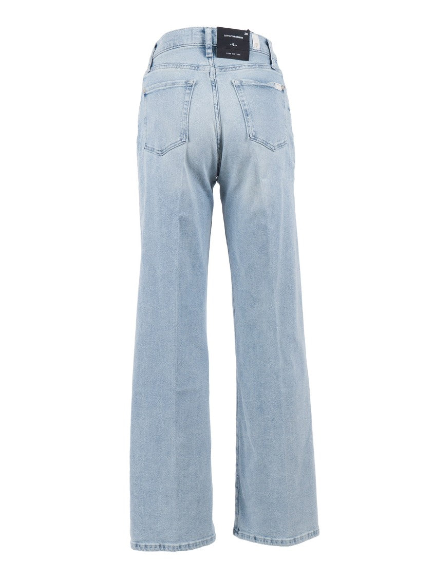 7 For All Mankind Frozen Lotta Tailorless Jeans