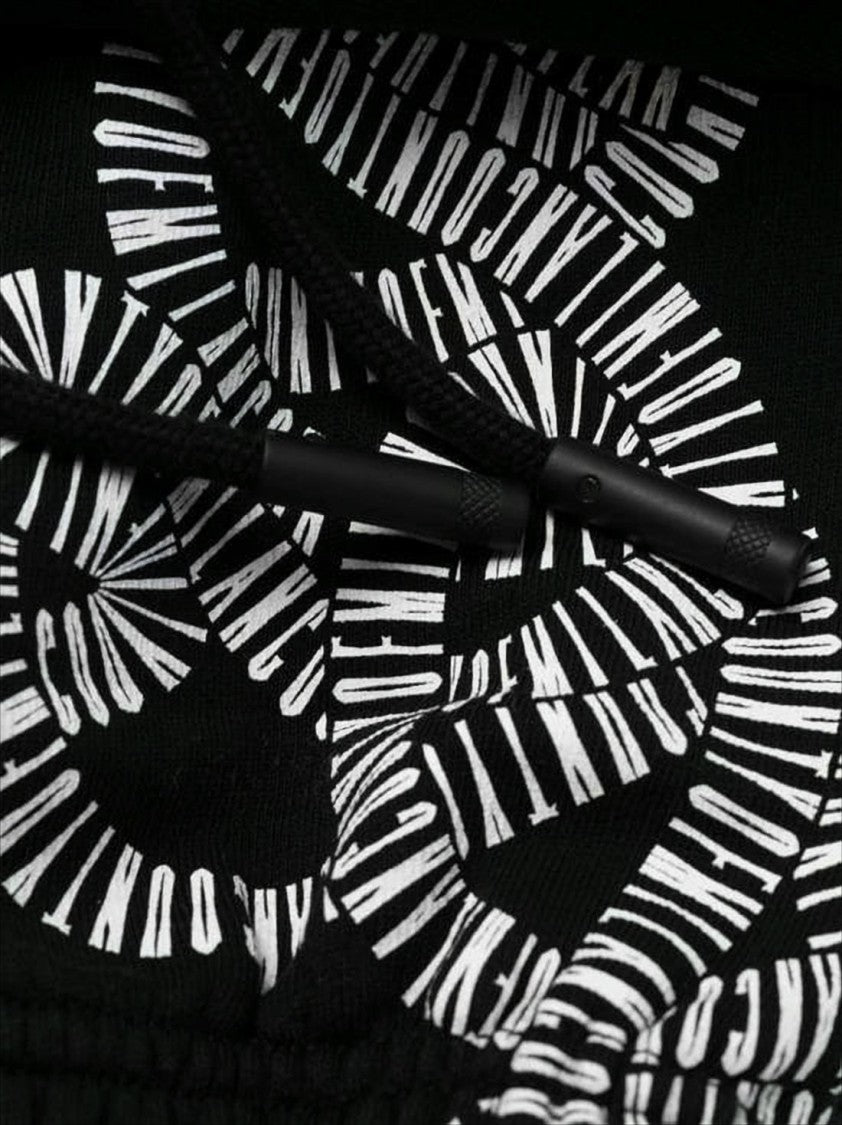 Marcelo Burlon Relaxed Fit Black Jogger Pants