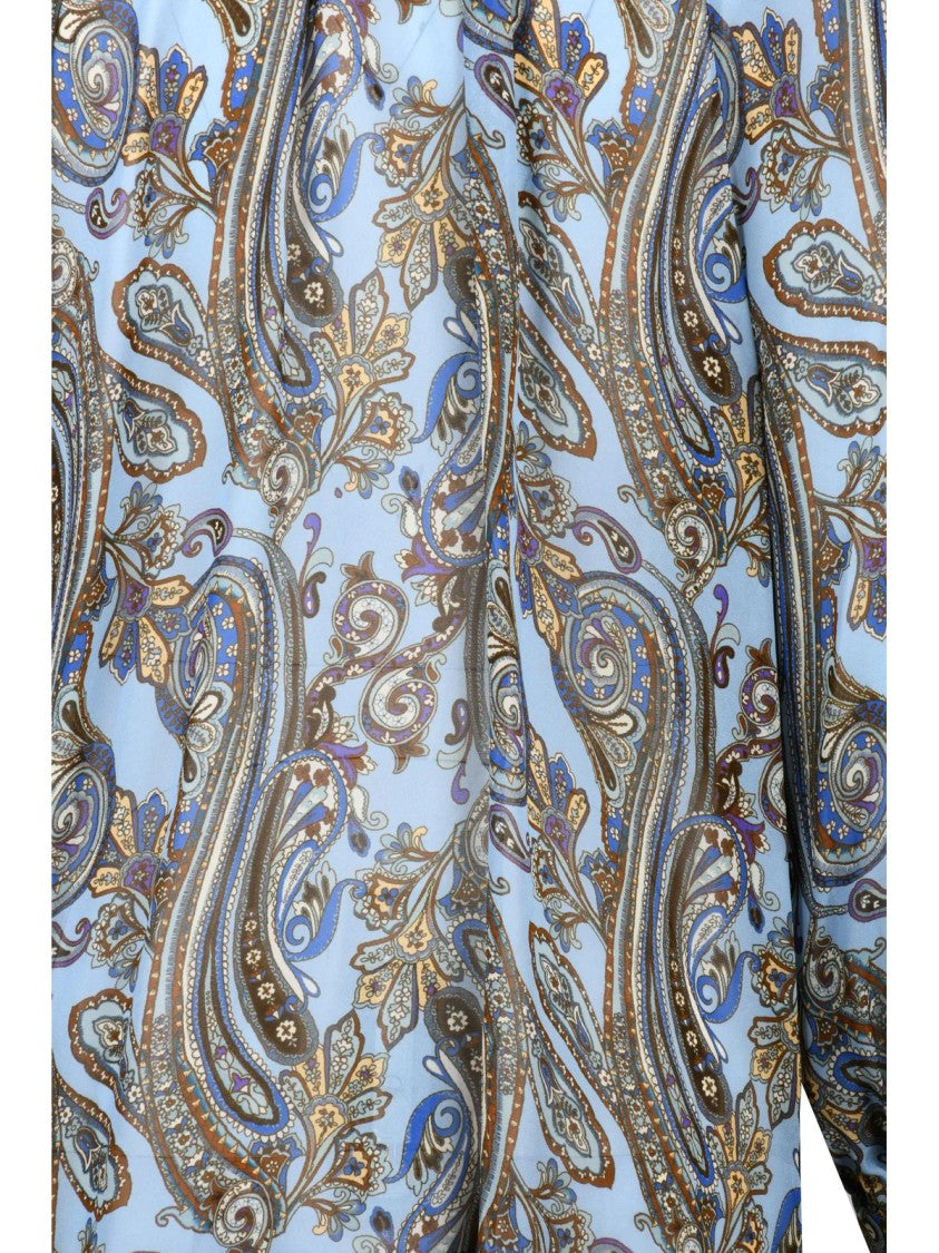Marella Multicolor Viscose Paisley Blouse