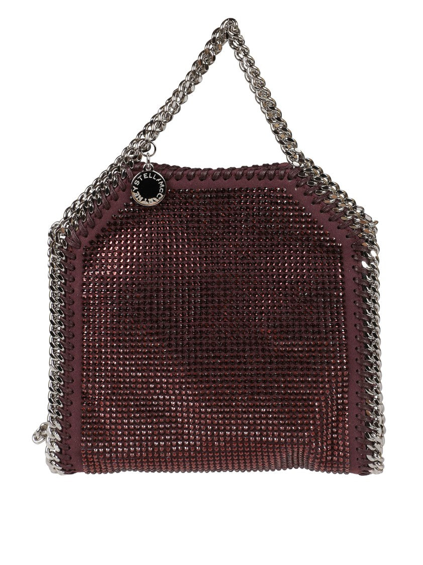 Stella Mccartney Burgundy Mesh Bag