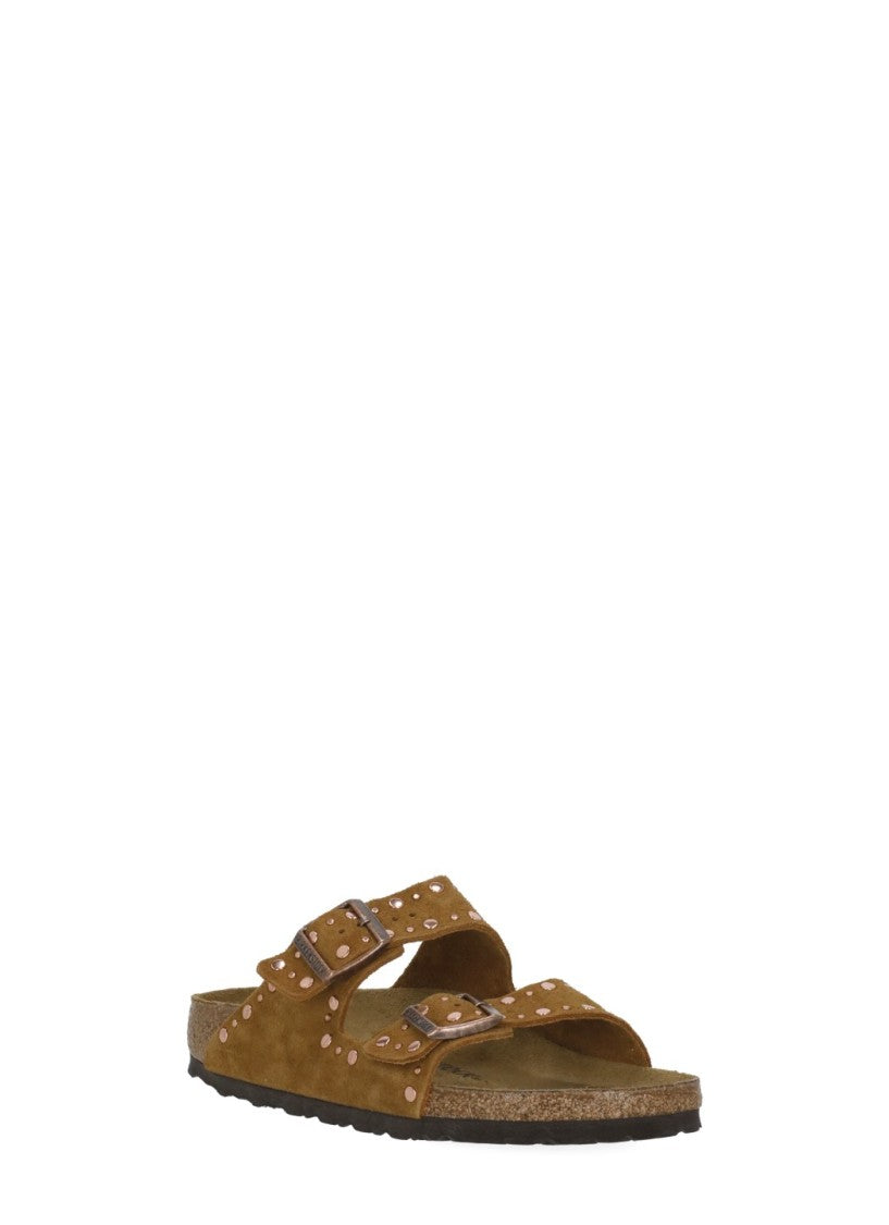 Birkenstock Brown Arizona Suede Sandals