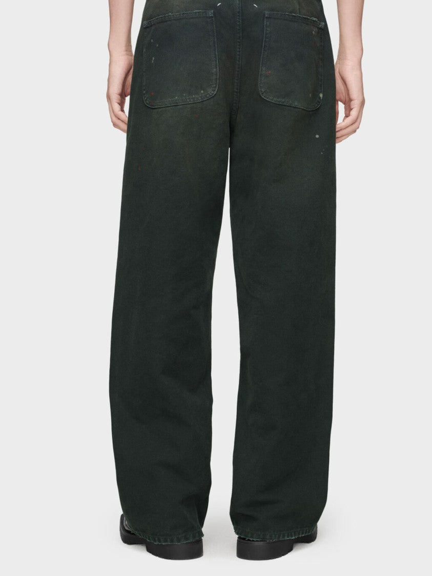 Maison Margiela Grey Relaxed Wide-Leg Vintage Trousers