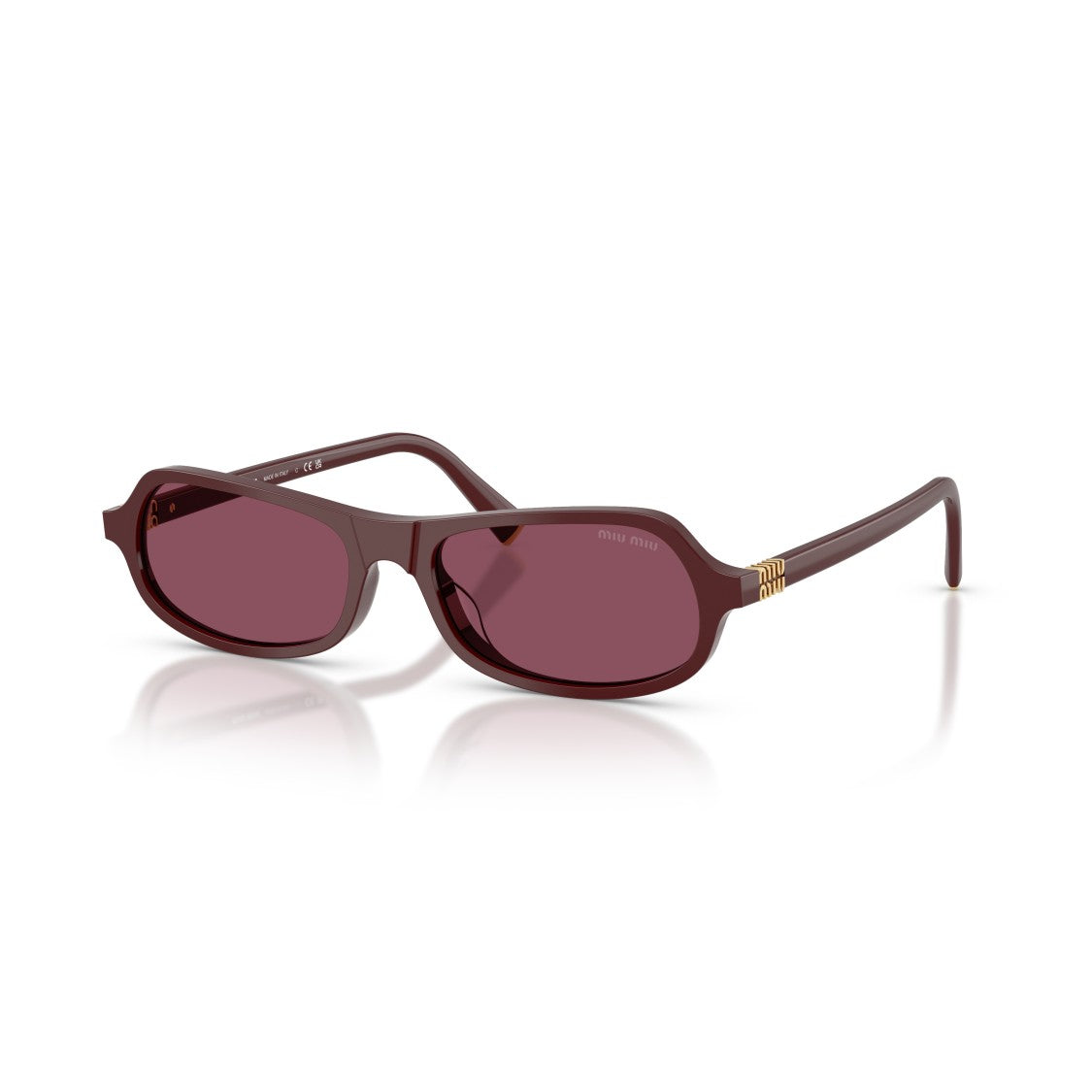 Miu Miu 0Mu B10su Rectangular Acetate Sunglasses