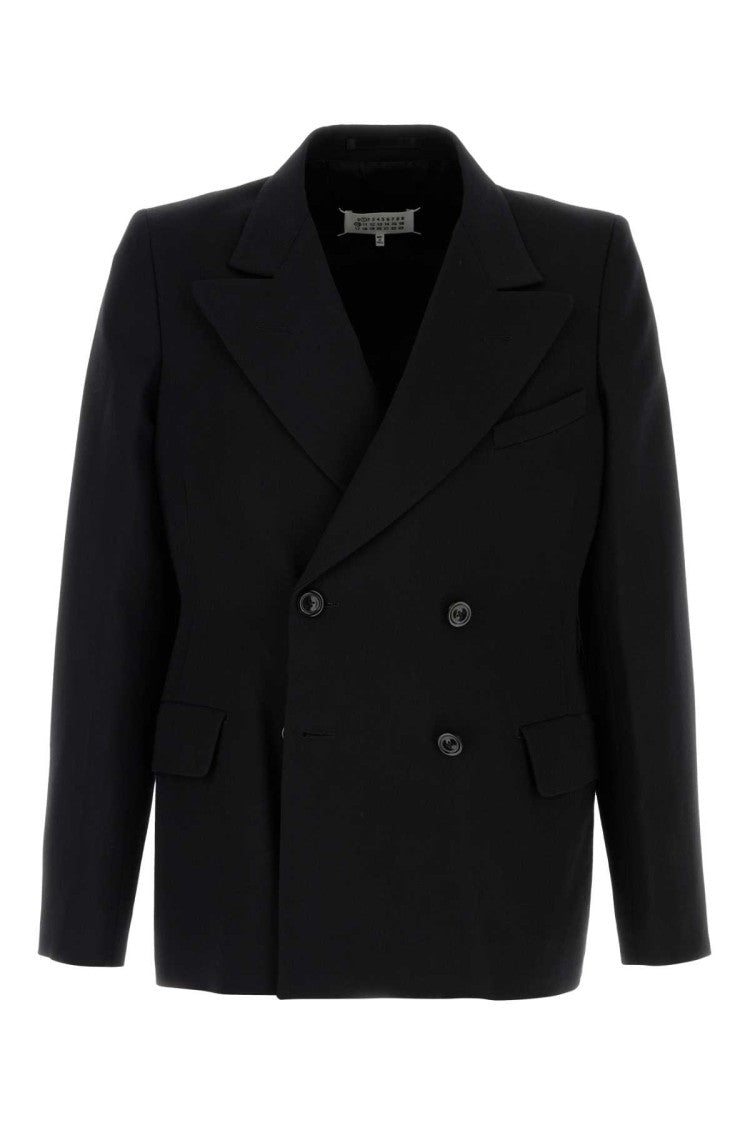 Maison Margiela Black Wool Blazer