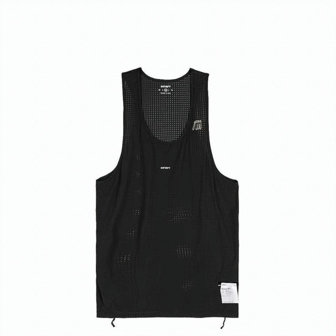Satisfy Lightweight Black Sleeveless Tank Top