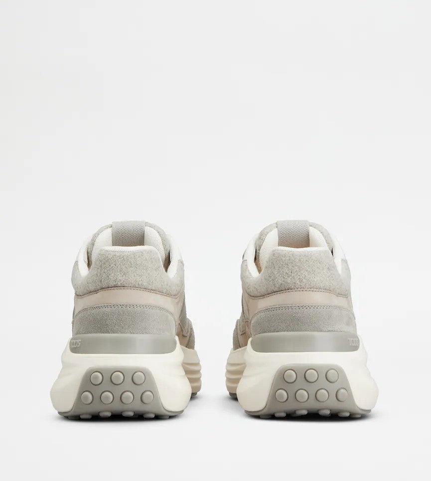 Tod's Contemporary Lace-Up Sneakers With Elegant Design