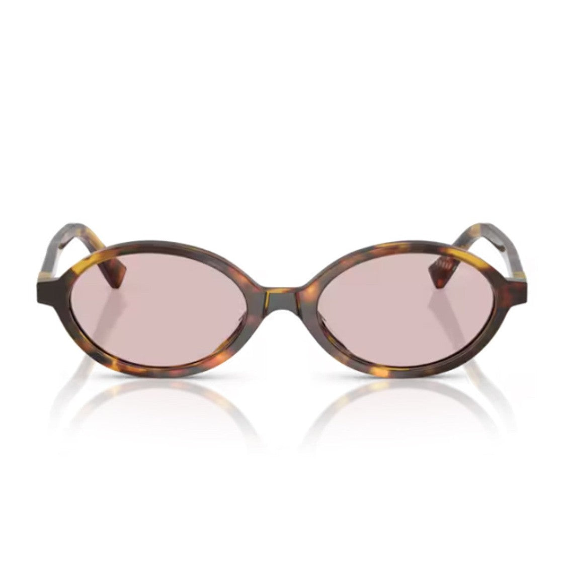 Luxottica Italia S.R.L Honey Havana 0Mu 04Zs Acetate Oval Sunglasses