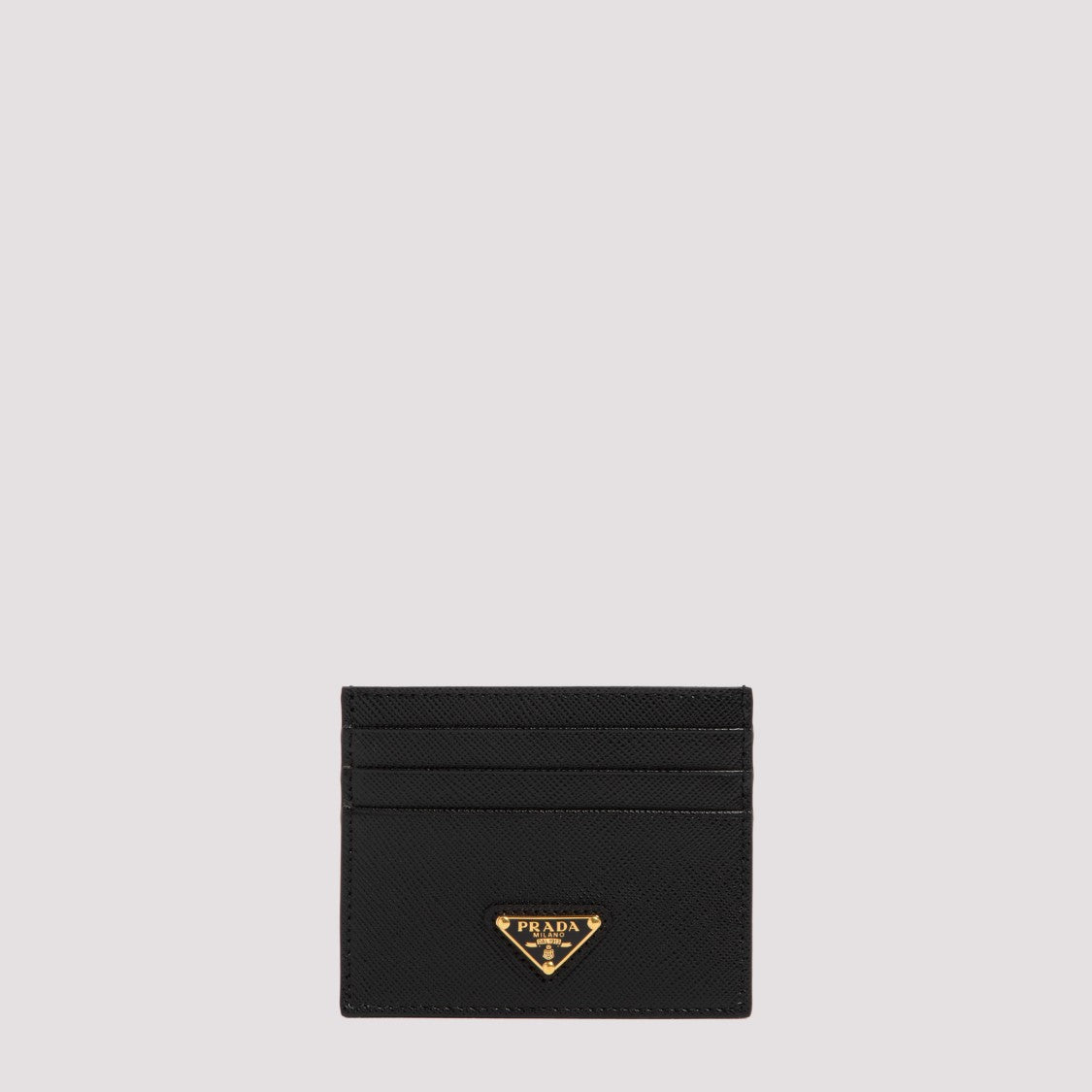 Prada Black Leather Card Holder