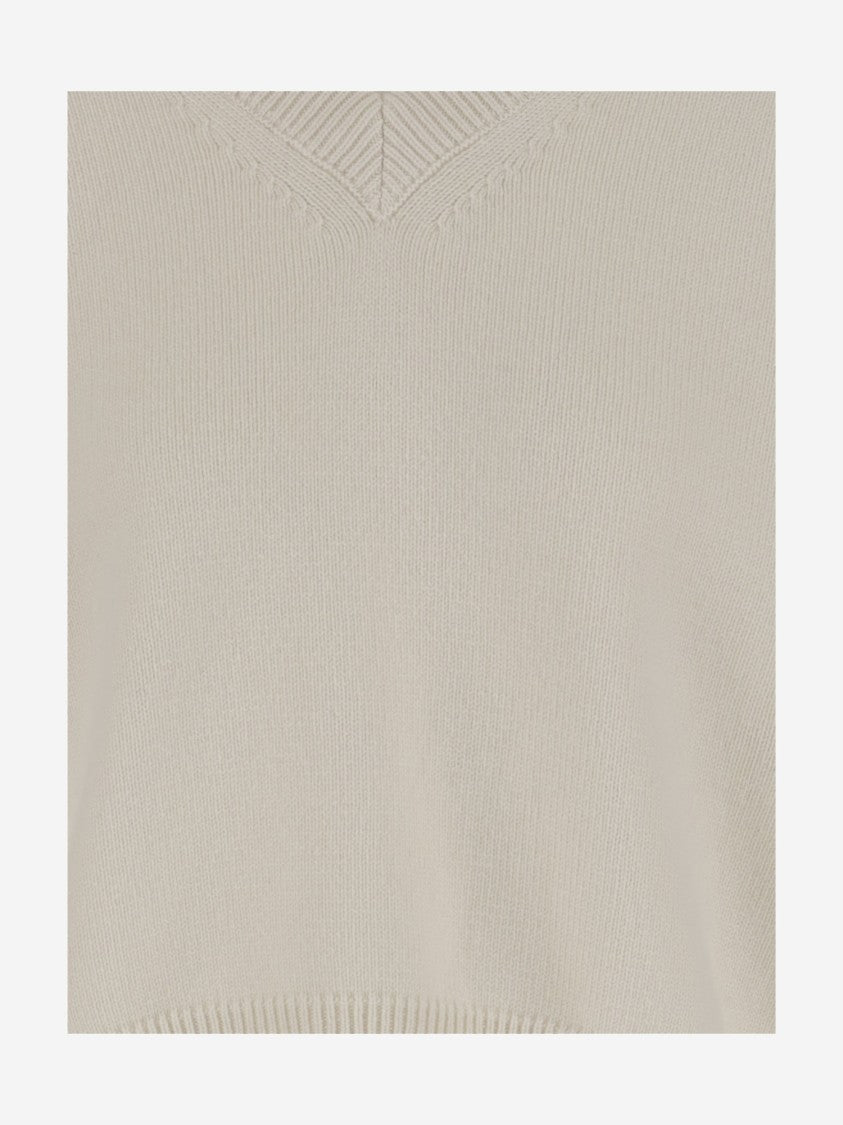 Armarium Stretch V-Neck Cashmere Sweater