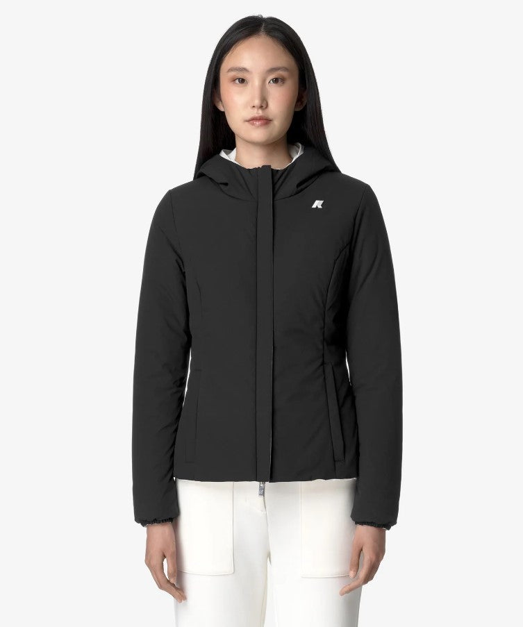 K-Way Reversible Windproof Jacket With Adjustable Hood