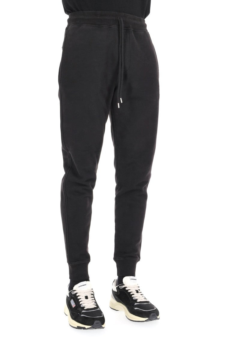 C.P. Company Tapered Cotton Sweatpants With Adjustable Waist