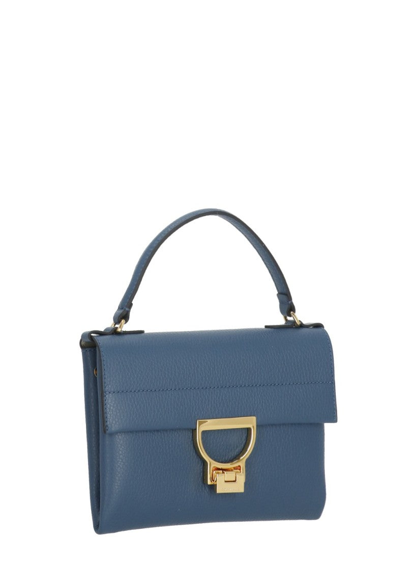 Coccinelle Structured Pebbled Leather Arlettis Bag