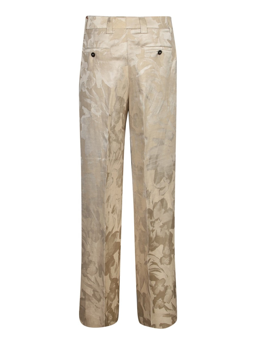 Incotex Beige Trousers With Tailored Fit