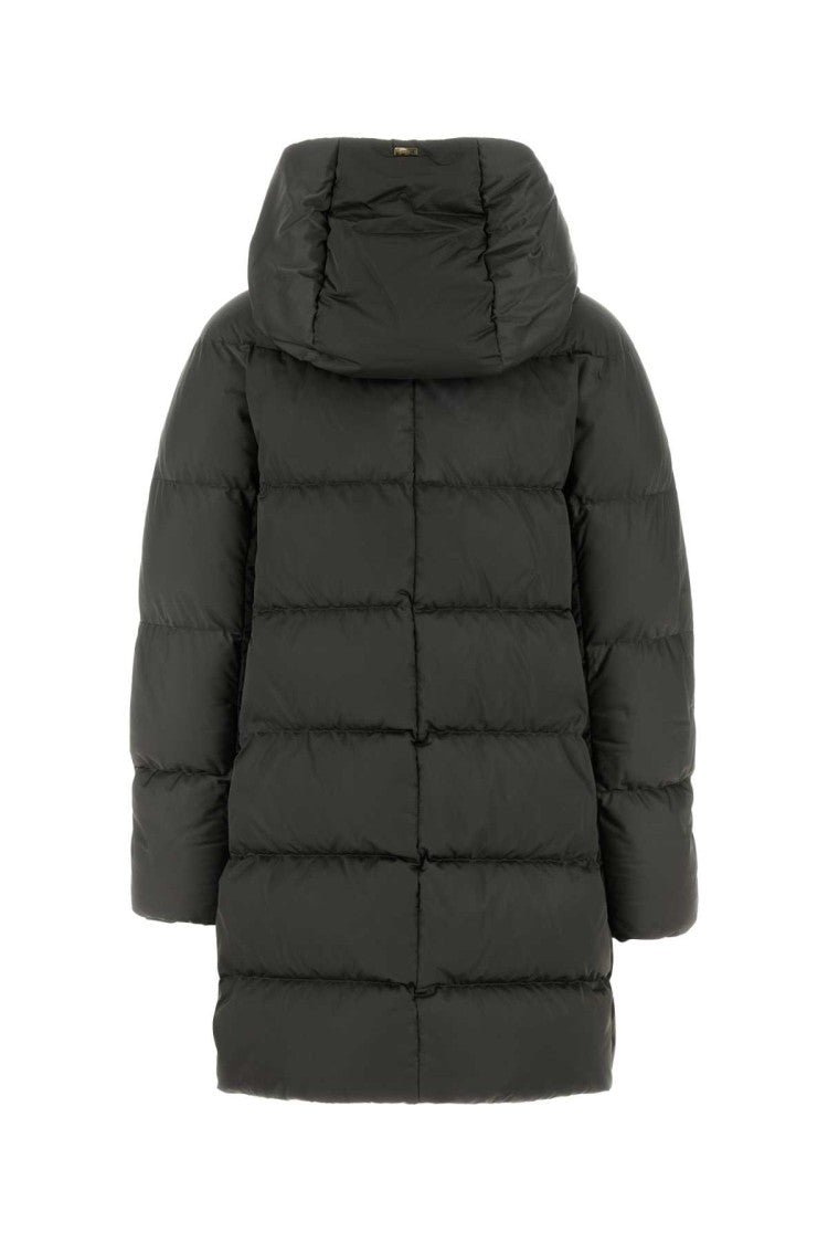 Herno Charcoal Polyester Down Jacket