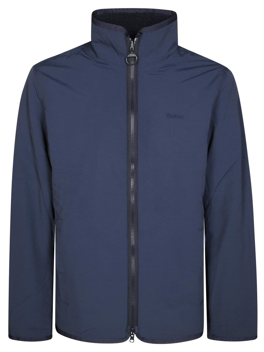 Barbour Reversible Navy Fleece Jacket