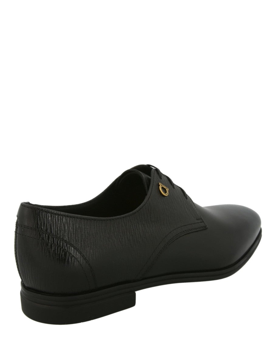 Ferragamo Spencer Leather Dress Shoes
