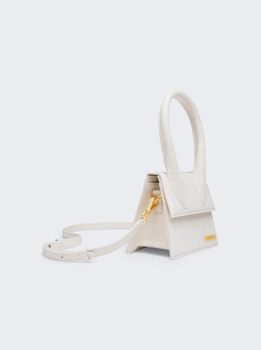 Jacquemus The Medium Chiquito Handbag Light Greige