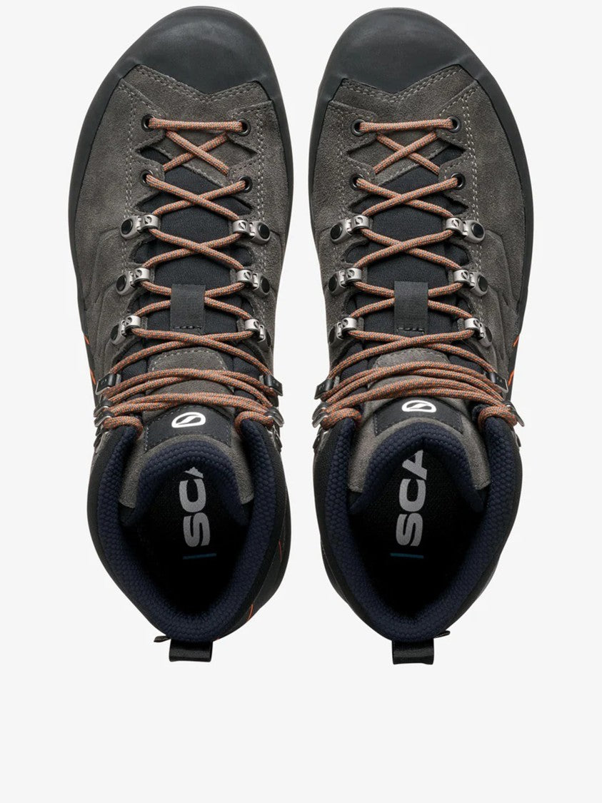 Scarpa Grey Mescalito Trk Gtx Suede Hiking Boots