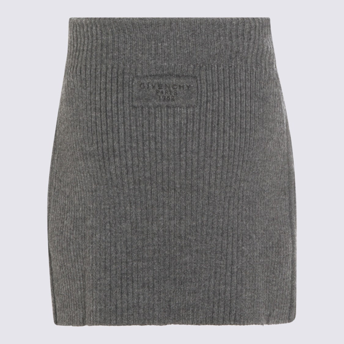 Givenchy Grey Wool Skirt
