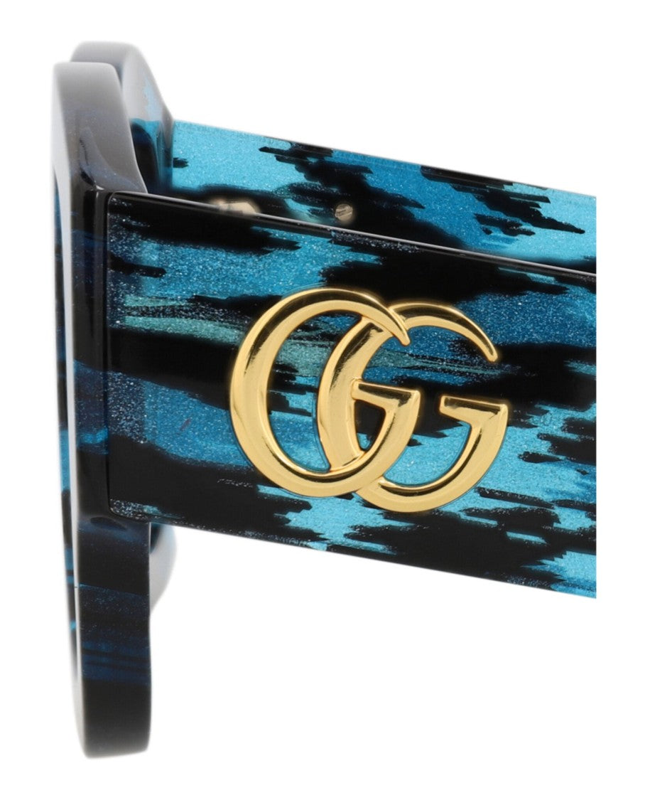 Gucci Square-Frame Recycled Acetate Sunglasses