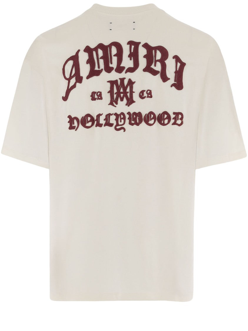 Amiri Round Neck Cotton T-Shirt