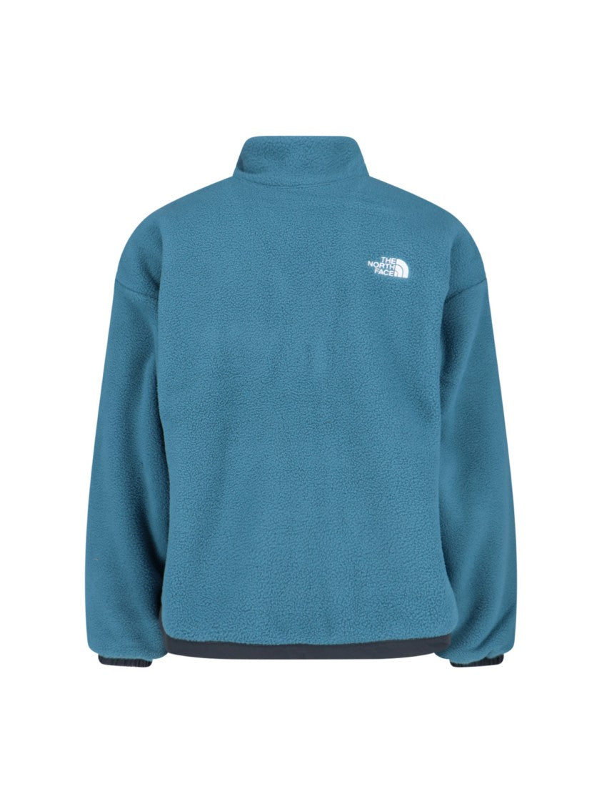 The North Face Reversible Fleece Jacket With Contrasting Details