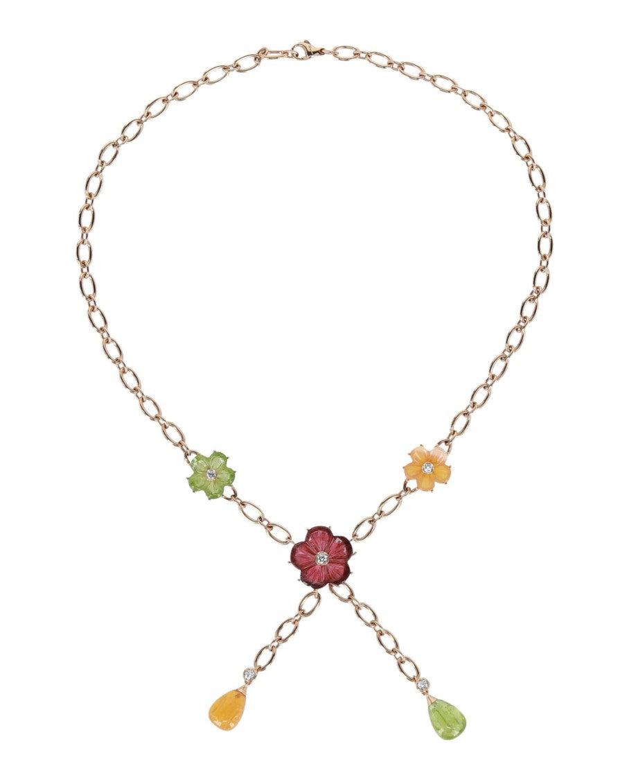 Ferragamo Salvatore  Floral Boutique Necklace