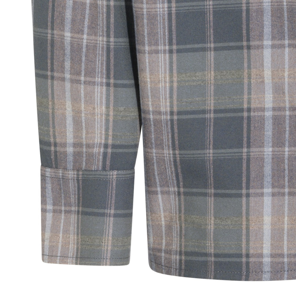 Golden Goose Plaid Chest Pockets Relaxed Casual Shirt