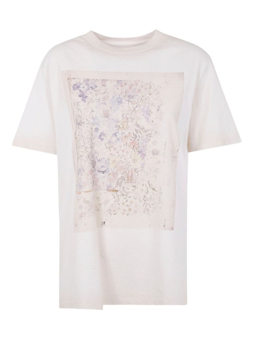 Golden Goose Floral Print Relaxed-Fit T-Shirt