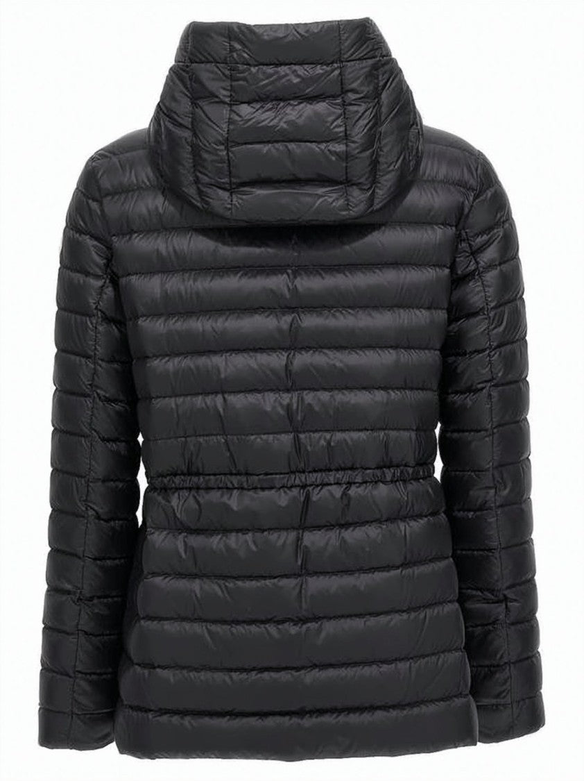 Moncler Quilted Down Jacket With Adjustable Collar