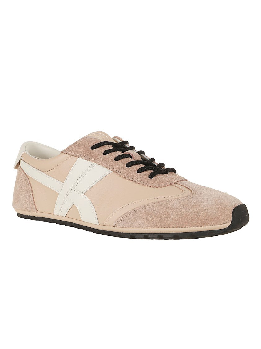 Tory Burch Hybrid Design Sneaker With Retro Elements And Low Profile