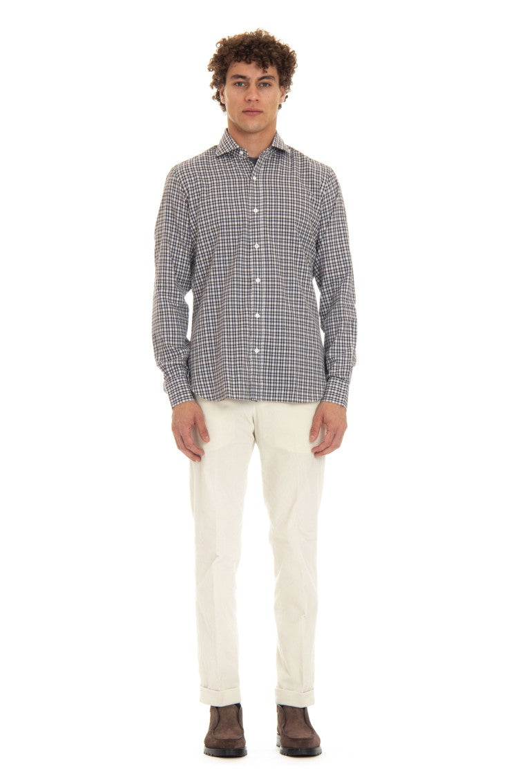 Barba Micro Check Dandylife Shirt