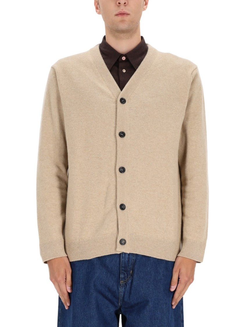Ps Paul Smith Button-Down Merino Wool Cardigan