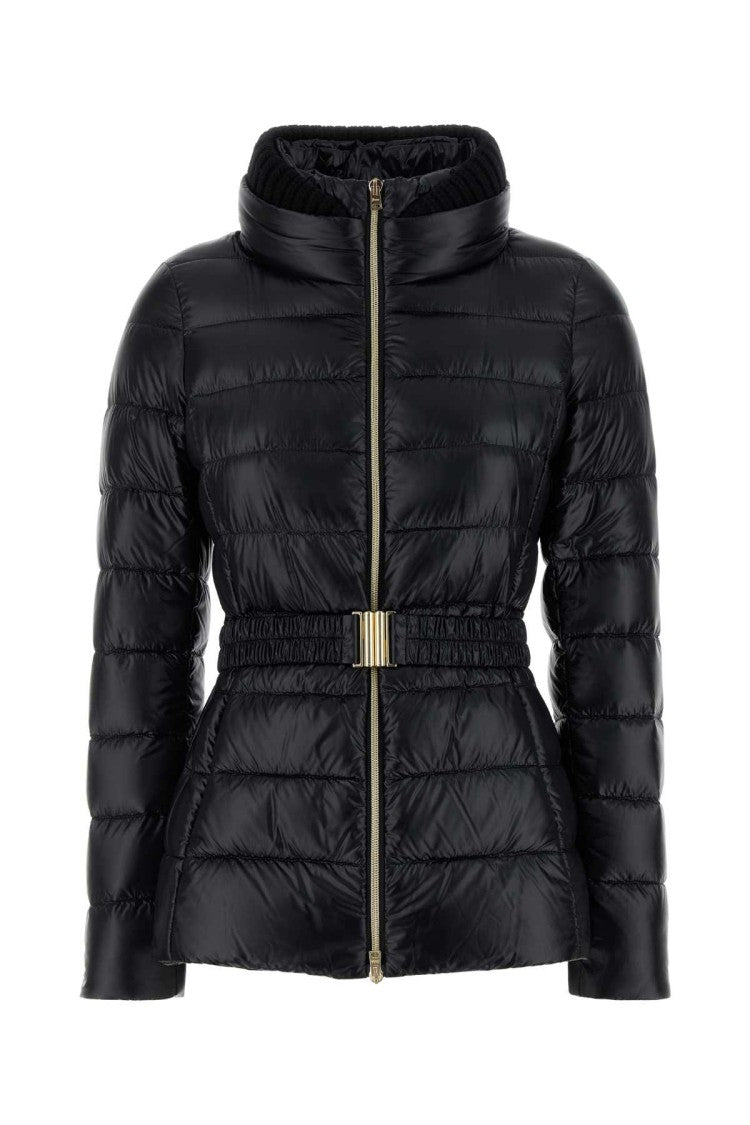 Herno Black Nylon Down Jacket