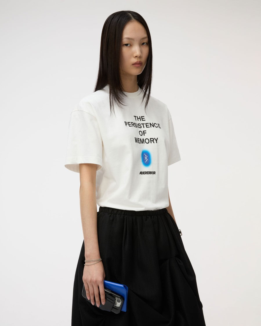 Adererror Calf Leather Passport Wallet With Logo Stamp