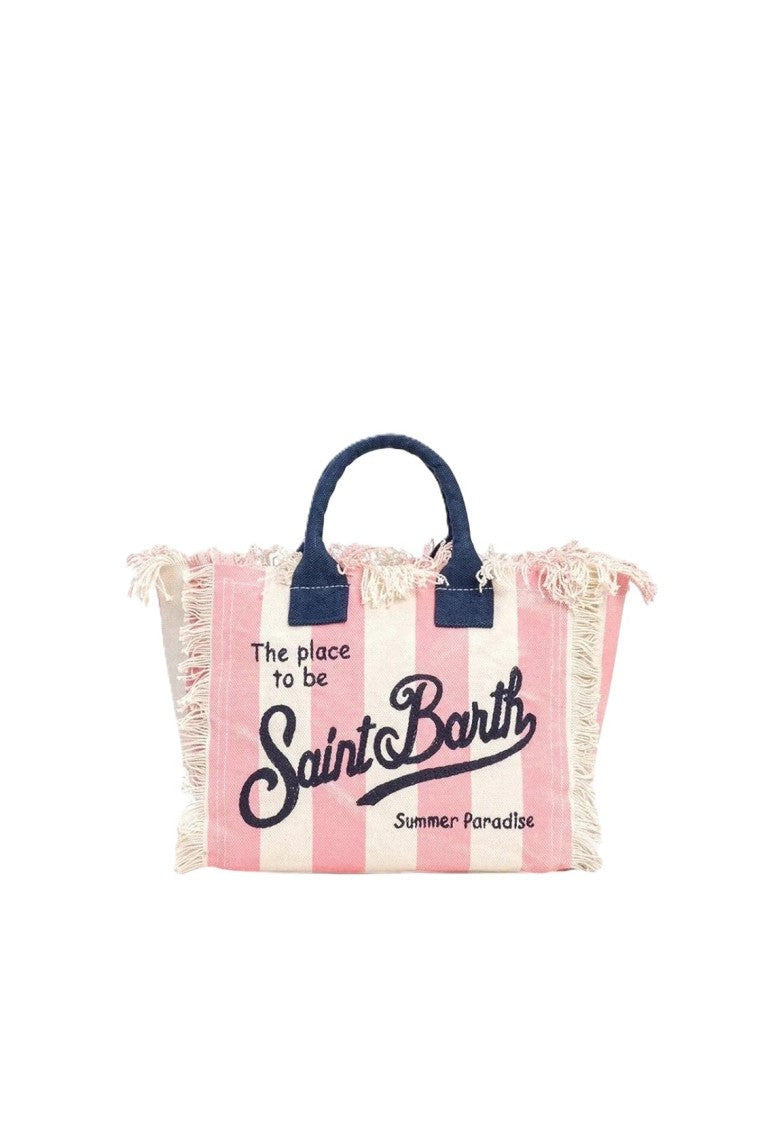 Mc2 Saint Barth Ivory Pink Colette Handbag