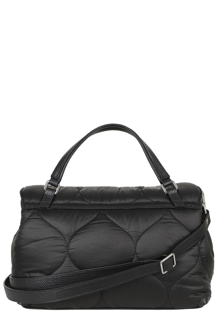 Zanellato Quilted Postina Lunaria Bag With Silver-Tone Ring Clasp